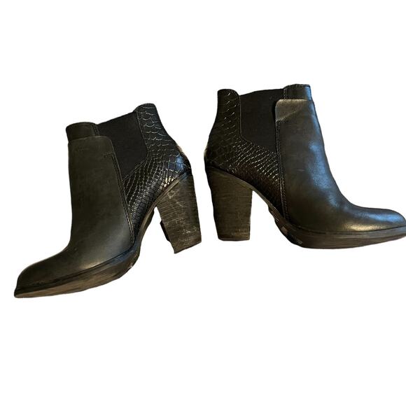 Aldo Black Booties Women's Size 6.5 - Picture 1 of 11